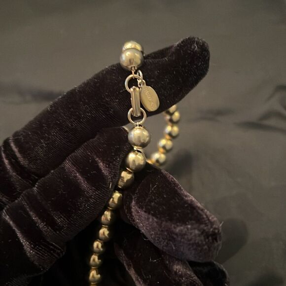 Park Lane vintage gold tone beaded necklace looks expensive EVC - Picture 4 of 6